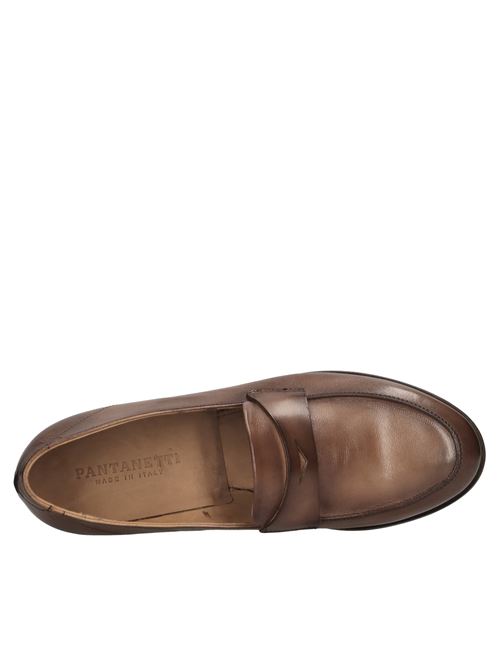 Mocassini in pelle PANTANETTI | 17030E LAGOSCOCONUT